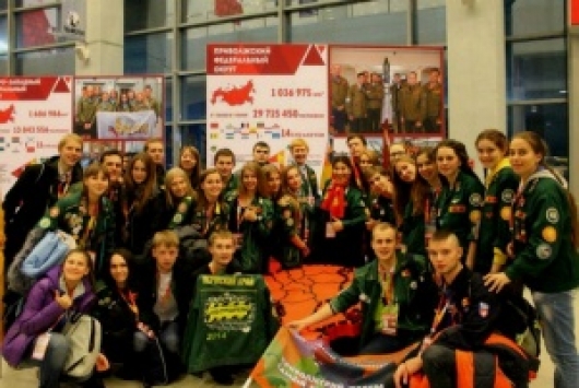 Бойцы Пермского студенческого отряда вернулись со Всероссийского слета студотрядов
