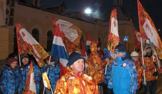 Олимпийский огонь прибыл в Пермский край (ВИДЕО)